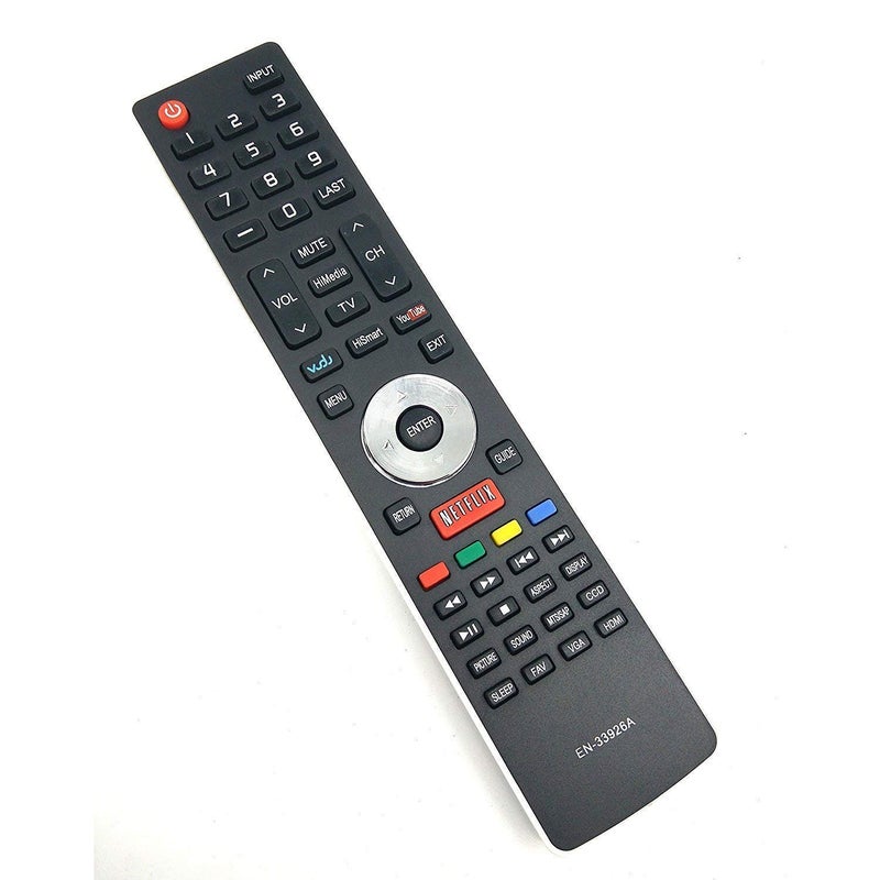 Replacement Remote Control EN-33926A for Hisense-Smart-TV-Remote, with Netflix, VUDU, YouTube Buttons